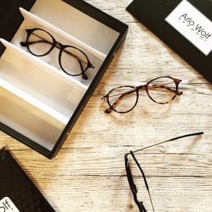 The Laing glasses range