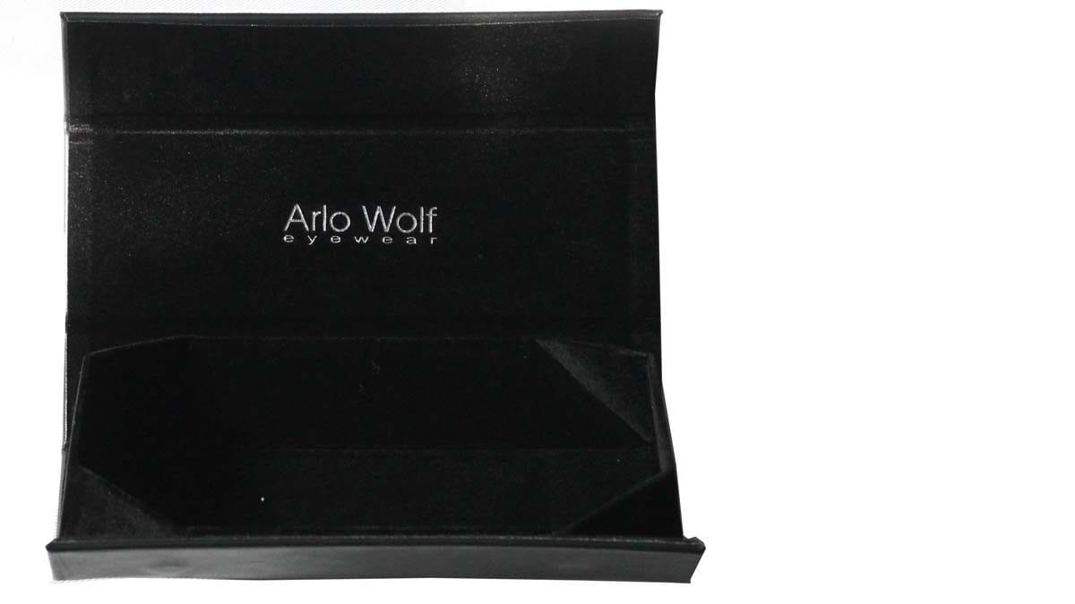 Arlo Wolf Protective Fold Flat Glasses Case
