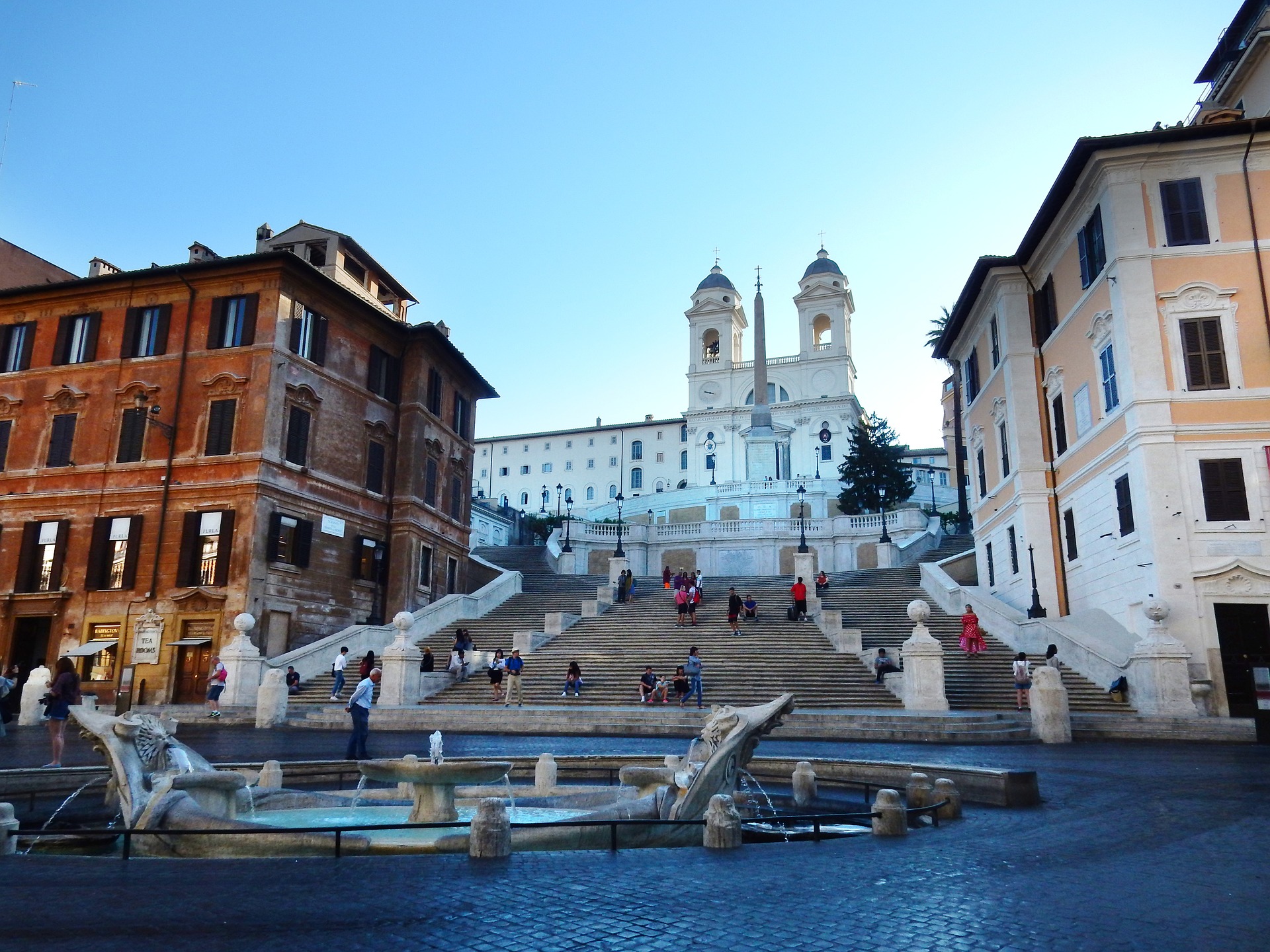 Spanish steps in Rome