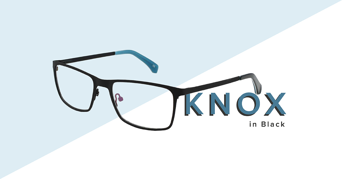 Knox frames in black