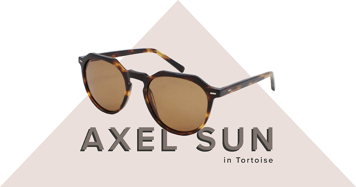 Axel sunglasses in tortoise