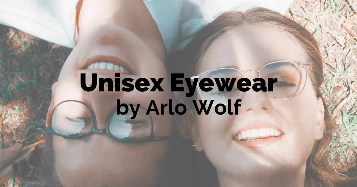 unisex eyewear range arlo wolf