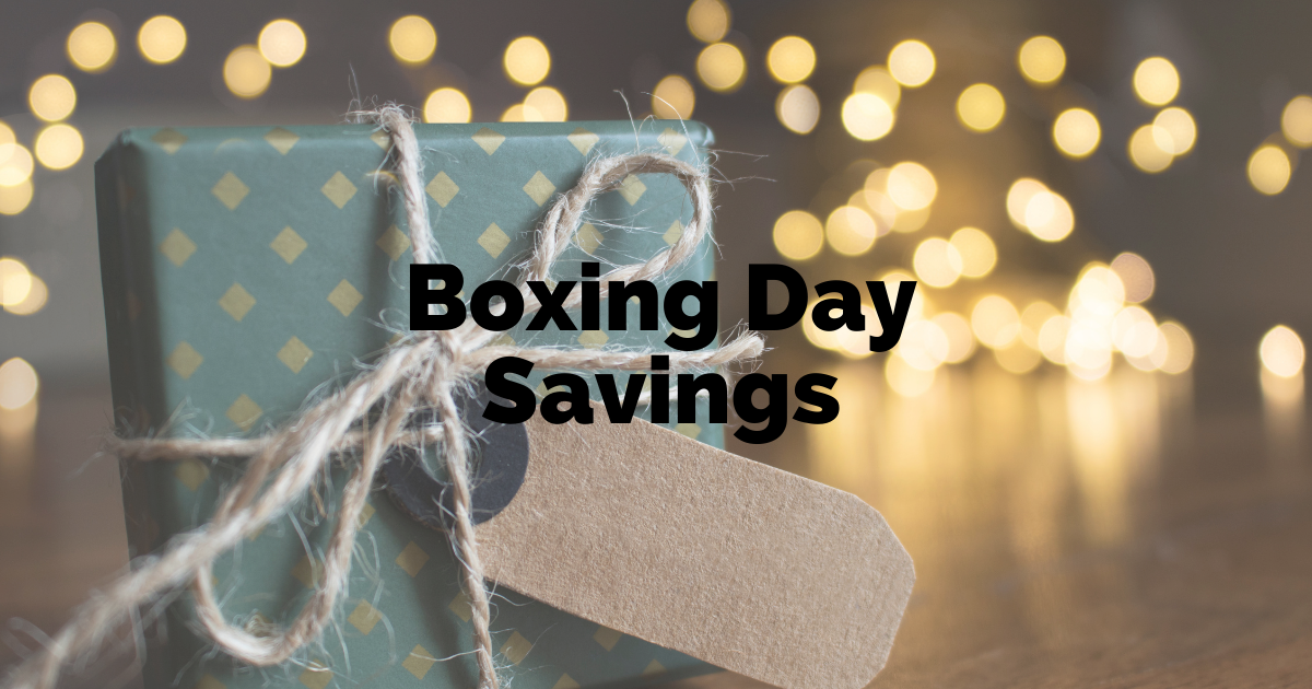 Our Boxing Day Sale 2020