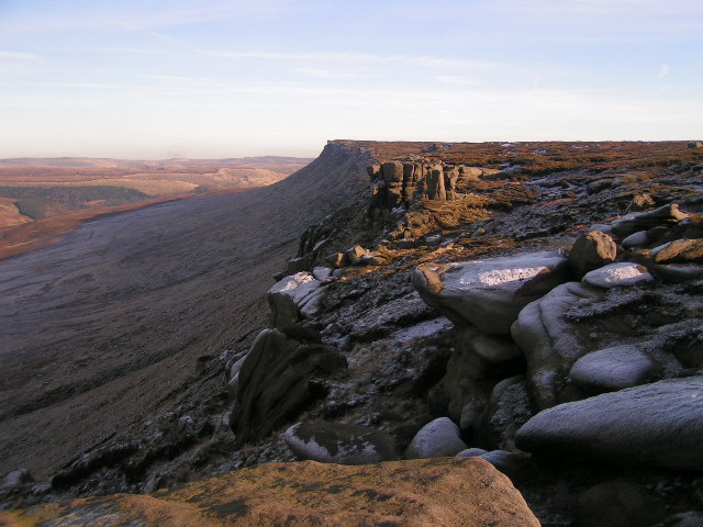 Kinder scout peak district