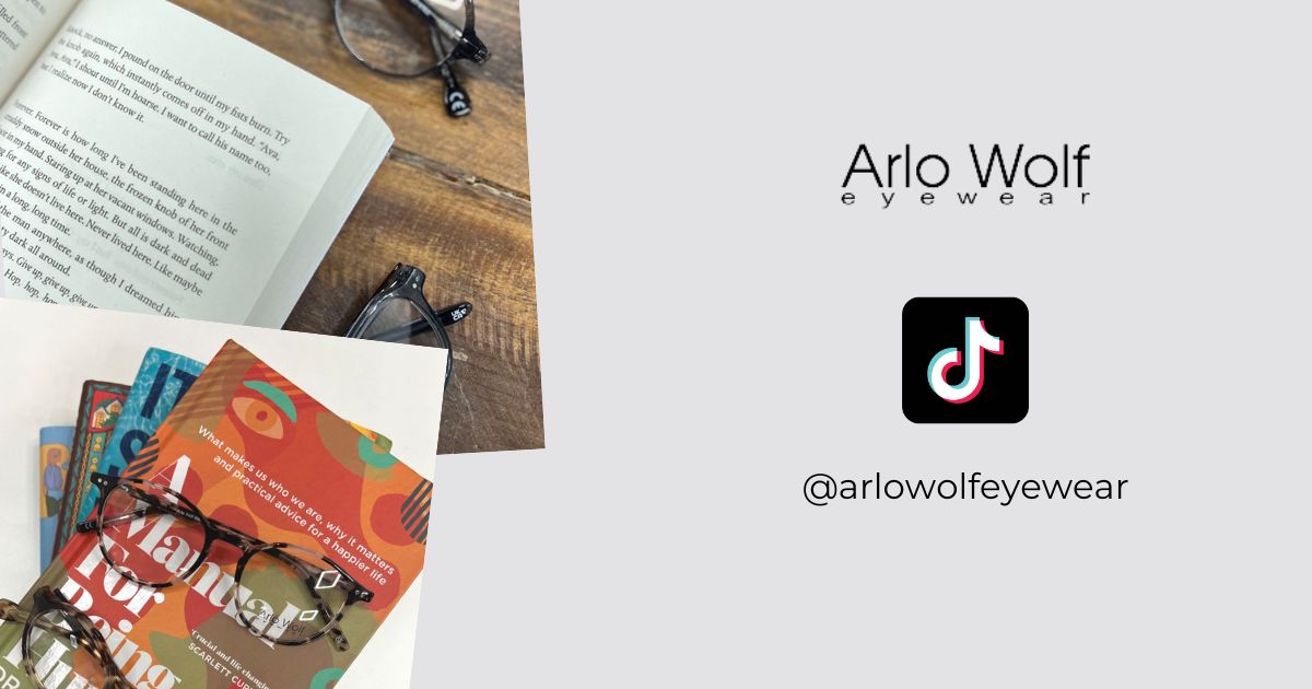 Arlo Wolf TikTok Image with handle and feature photos